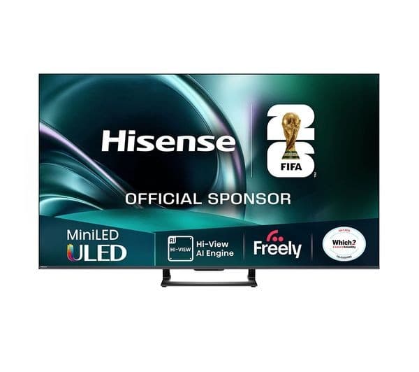 Hisense U7Q PRO 75" Mini LED 4K 165Hz Smart AI TV with Freely - Image 1