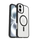 OtterBox React Series MagSafe Case for iPhone 16 Plus, Clear/Black thumbnail 2