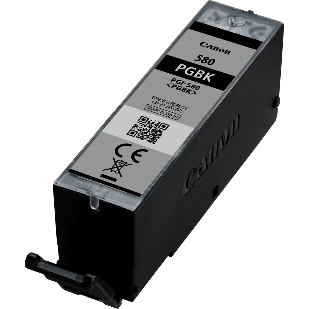 Canon PGI-580BK Pigment Black Ink Cartridge - Image 1