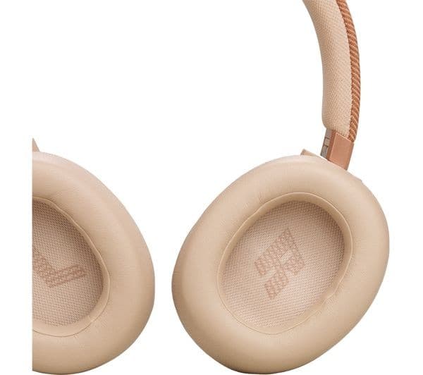 JBL Live 770NC Wireless Over-Ear Noise Cancelling Headphones - Sand - Image 5