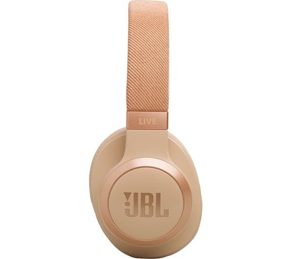 JBL Live 770NC Wireless Over-Ear Noise Cancelling Headphones - Sand - Image 10
