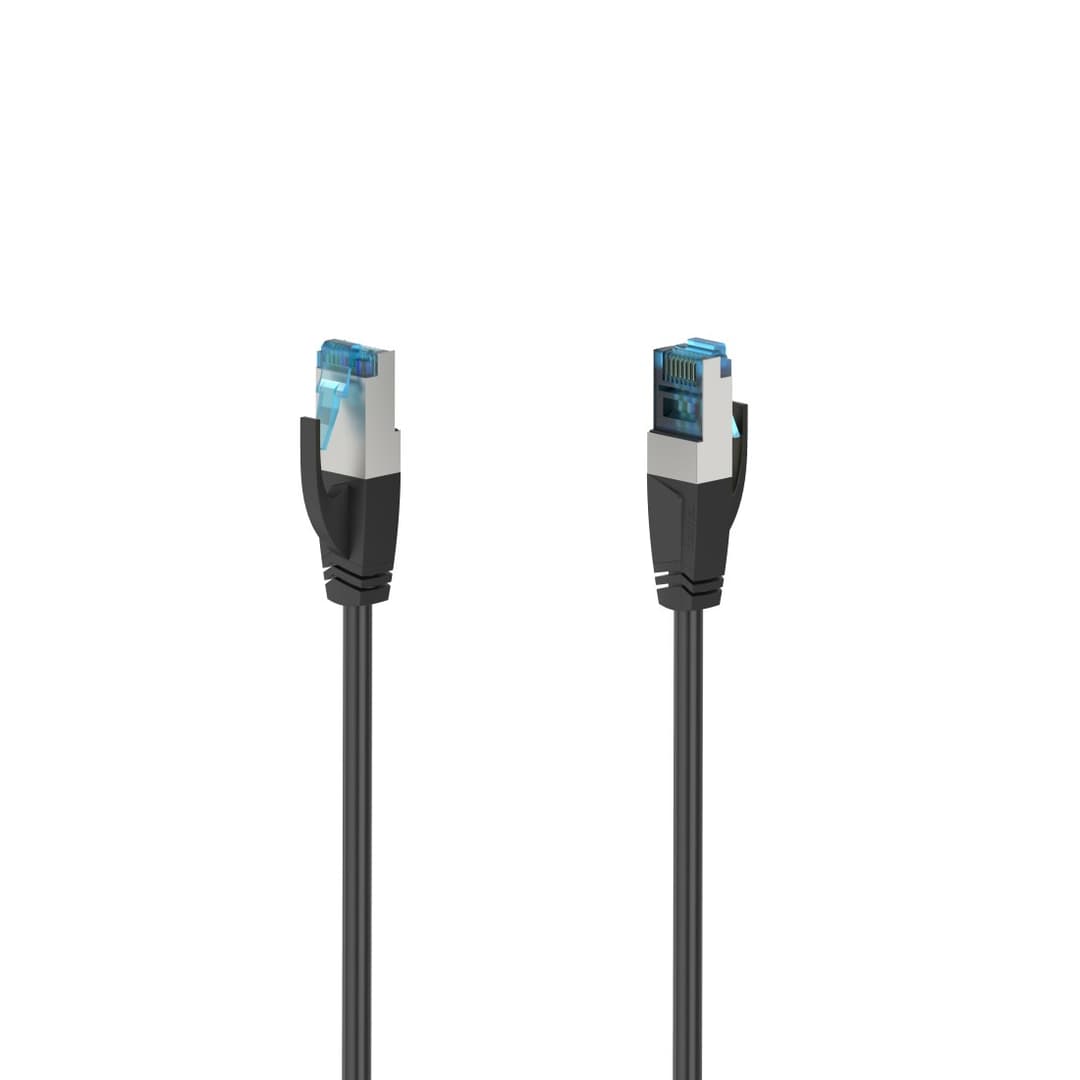 Hama Cat6a S/FTP RJ-45 Network Cable 10 Gbit/s Black - 5 m - Image 1