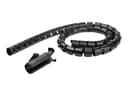 StarTech CMSCOILED4 Cable Sleeving 2.5m Black thumbnail 2