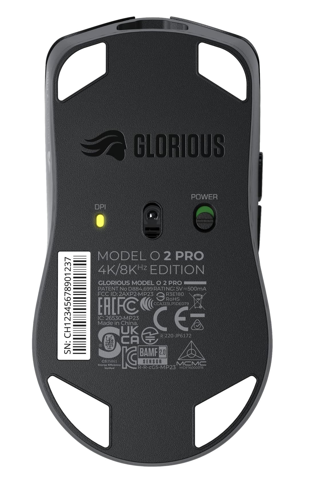 GLORIOUS Model O 2 PRO 4K/8K Wireless Gaming Mouse - Matte Black - Image 8