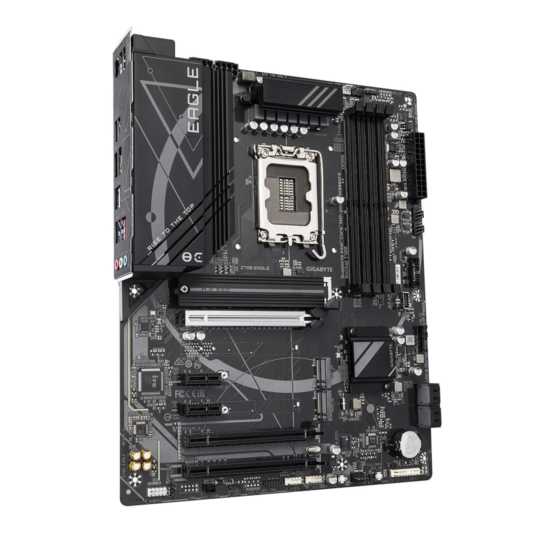 GIGABYTE Z790 EAGLE Motherboard - Supports 14th Gen. Intel Core CPUs, 12+1+1 phases VRM, up to 7600MHz DDR5 (OC), 3xPCIe 4.0 M.2, 2.5GbE LAN, USB 3.2 Gen 2 - Image 3