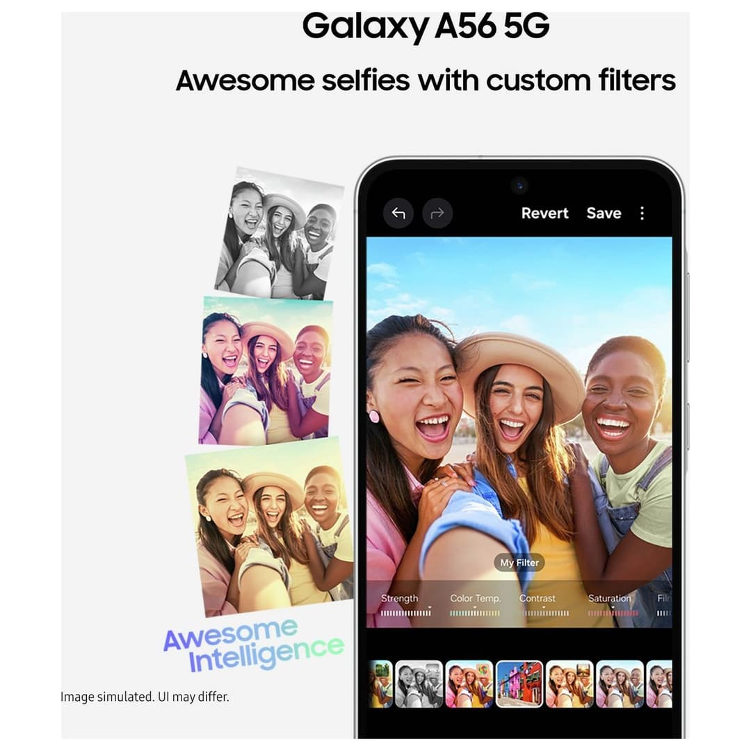 Samsung Galaxy A56 5G 256GB Awesome Light Grey - Image 5