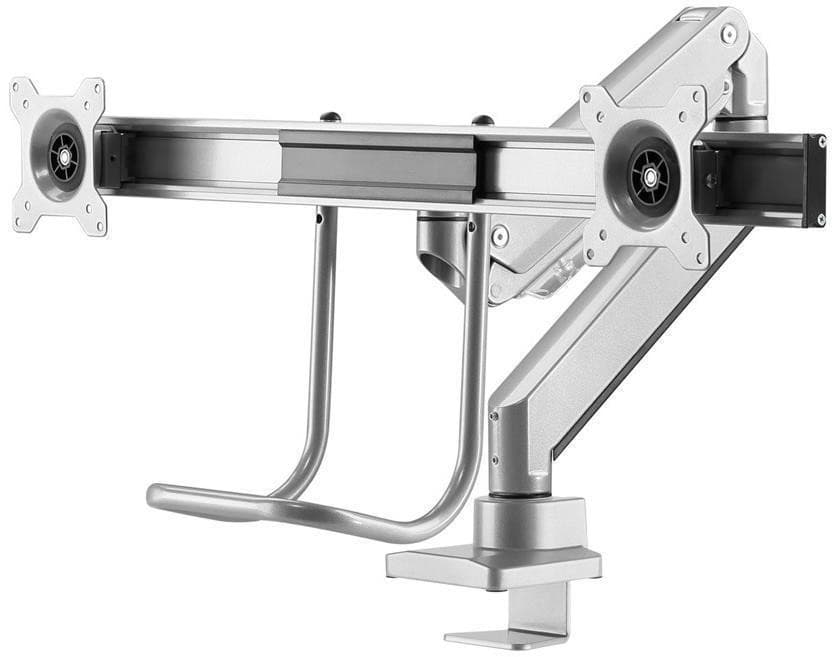 NewStar NeoMounts for 10" - 32" Flat Screen Desk Mount - Silver - Max Weight 8Kg - Image 4