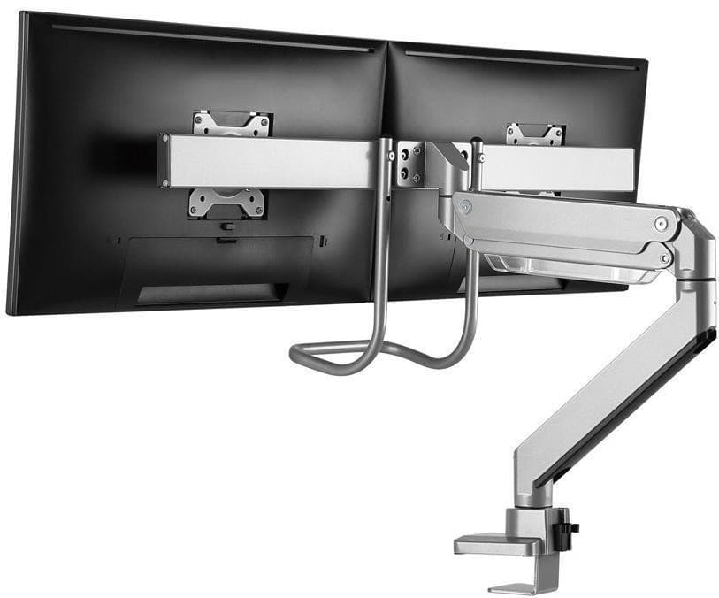 NewStar NeoMounts for 10" - 32" Flat Screen Desk Mount - Silver - Max Weight 8Kg - Image 5