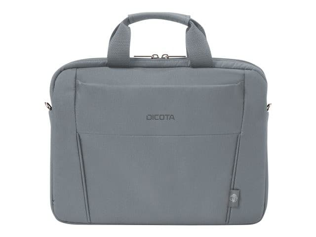 DICOTA Eco Slim Case BASE Laptop Bag Grey - Image 2