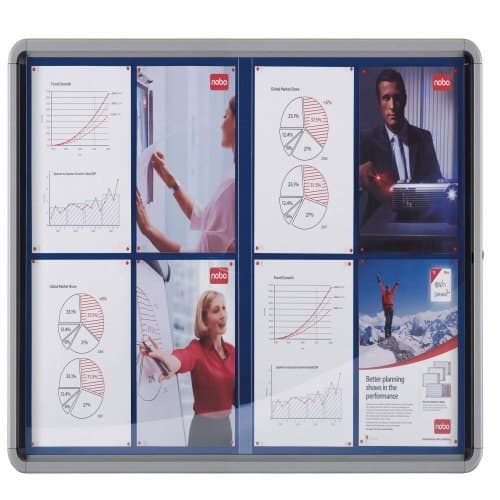 Nobo Internal Glazed Case Fabric 8xA4 - Image 3