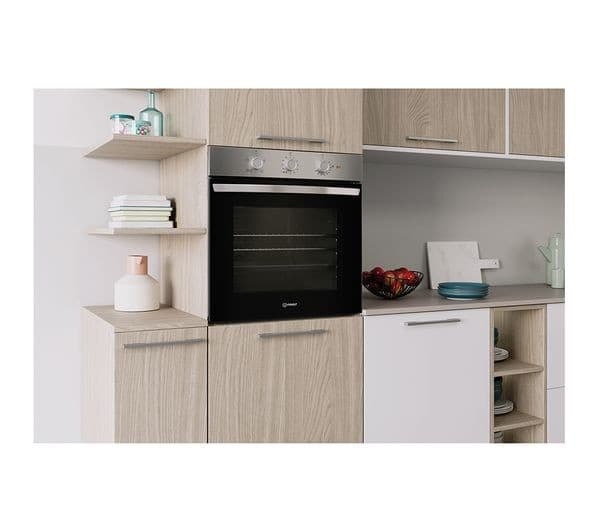 INDESIT Click&Clean IO 232H B UK Electric Oven - Black - Image 10