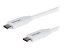 StarTech USB-C to USB-C Cable 2m White thumbnail 3