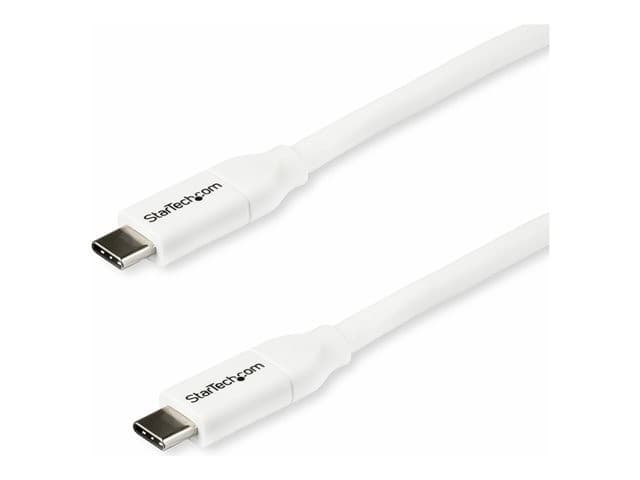 StarTech USB-C to USB-C Cable 2m White - Image 4