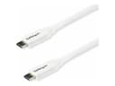 StarTech USB-C to USB-C Cable 2m White thumbnail 4