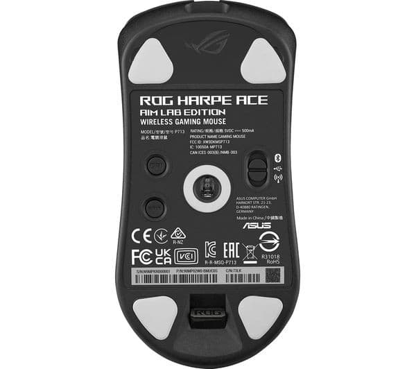 ASUS ROG Harpe Ace Aim Lab Edition Wireless Gaming Mouse - Black - Image 8