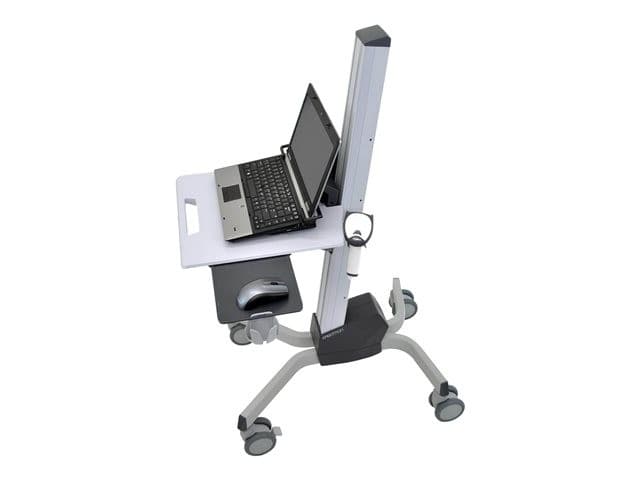 Ergotron Neo-Flex cart - for notebook / mouse / barcode scanner - two-tone grey