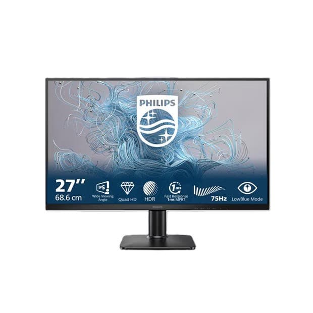 PHILIPS 27E2N1500L Quad HD 27" IPS LCD Monitor - Black - Image 2