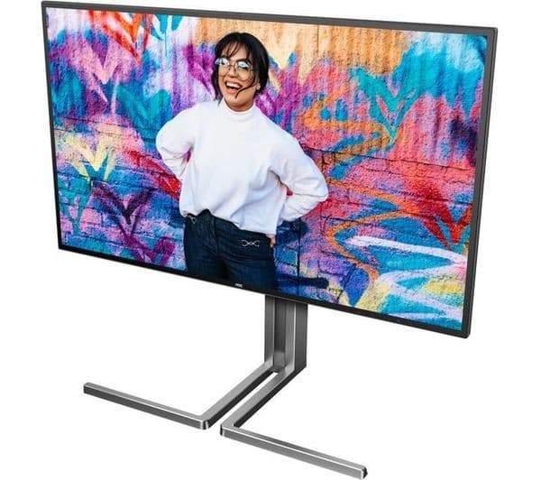 AOC U27U3CV 4K Ultra HD 27" Nano IPS WLED Monitor - Black - Image 8