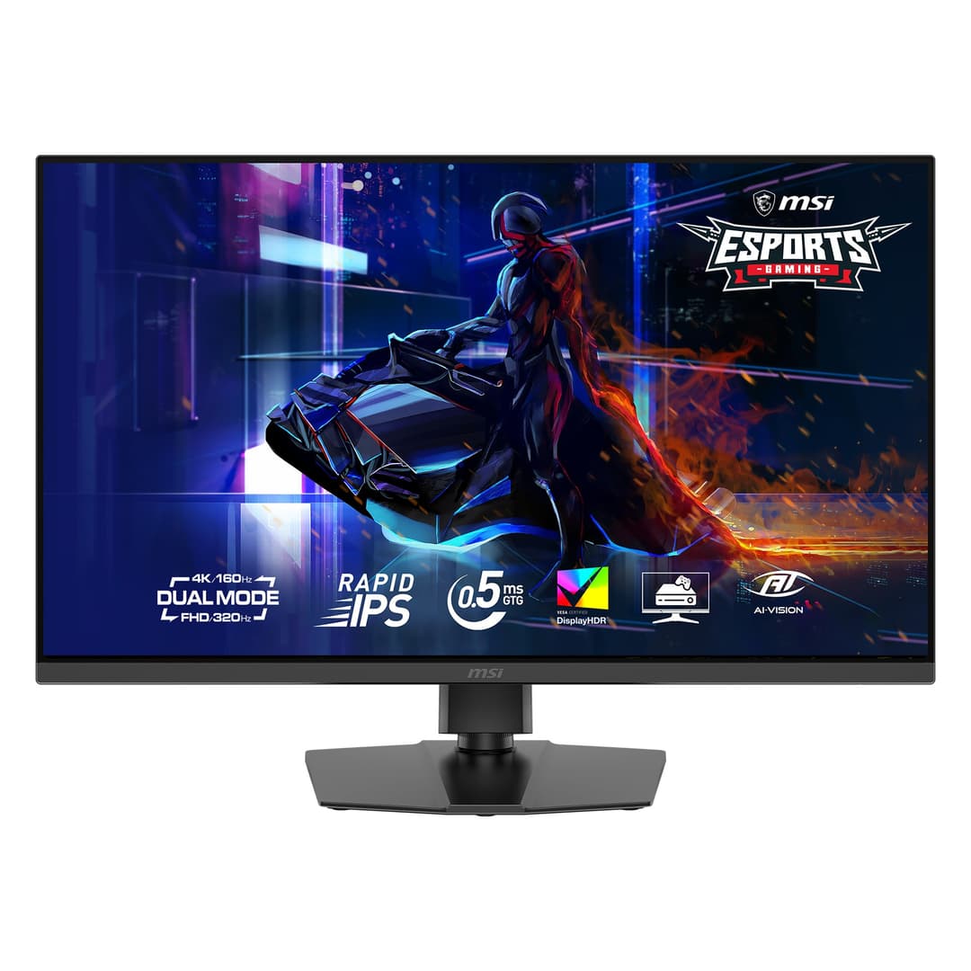 MSI MAG 322URDF E16 32" 160Hz 4K UHD / 320Hz FHD 0.5ms IPS Height Adjustable Gaming Monitor - Image 9