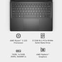 DELL 14 14 Inch Laptop AMD Ryzen 5 220 16GB DDR5 RAM 512GB SSD FHD+ Wi-Fi 6 Bluetooth - Carbon Black thumbnail 7