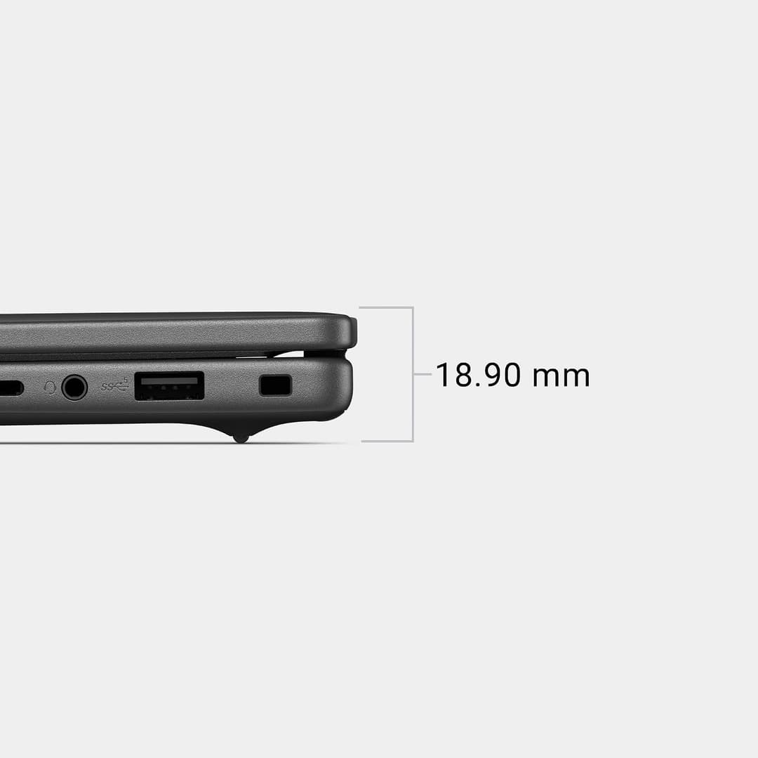 DELL 14 14 Inch Laptop AMD Ryzen 5 220 16GB DDR5 RAM 512GB SSD FHD+ Wi-Fi 6 Bluetooth - Carbon Black - Image 9