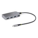 StarTech.com 4-Port USB-C Hub - 5Gbps - Bus Powered - USB C to 4x USB-A Hub w/ Optional Auxiliary Power Input - Portable Desktop/Laptop USB Hub - 1ft (30cm) Cable - USB Expansion Hub thumbnail 1