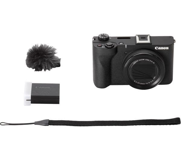 Canon PowerShot V1 Compact Camera Black - Image 4