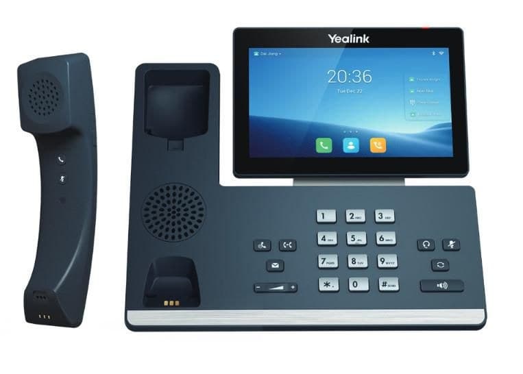 Yealink SIP-T58W Pro IP Phone Grey 7in Touchscreen Android with BTH58 Bluetooth Handset, Without Camera