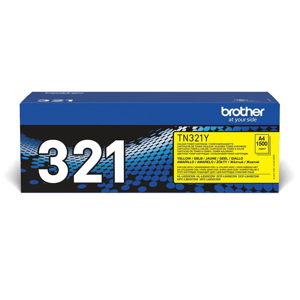 Brother TN-321Y toner cartridge 1 pc(s) Original Yellow - Image 1