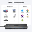 UGREEN 4-Port USB 3.0 Hub – Ultra Slim, 5Gbps High-Speed thumbnail 5