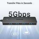 UGREEN 4-Port USB 3.0 Hub – Ultra Slim, 5Gbps High-Speed thumbnail 10