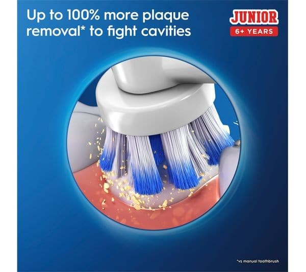 ORAL B Junior Electric Toothbrush - Green - Image 4