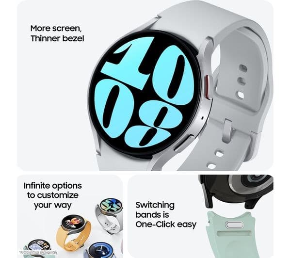 SAMSUNG Galaxy Watch6 4G with Bixby - Graphite, 40 mm - Image 7