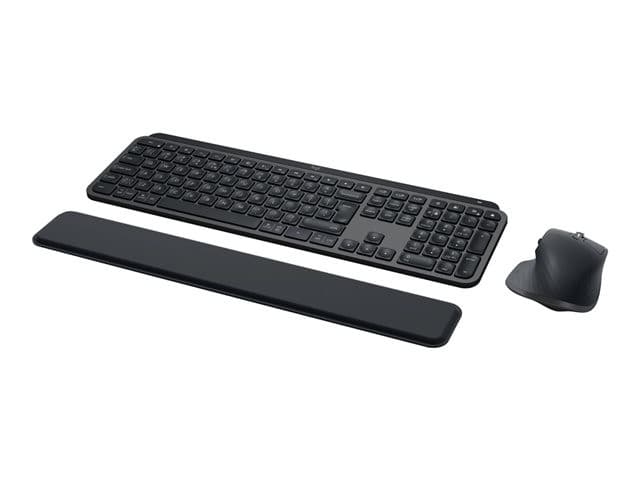Logitech MX Keys S Combo Wireless Keyboard and Mouse, Graphite - UK QWERTY - Image 1