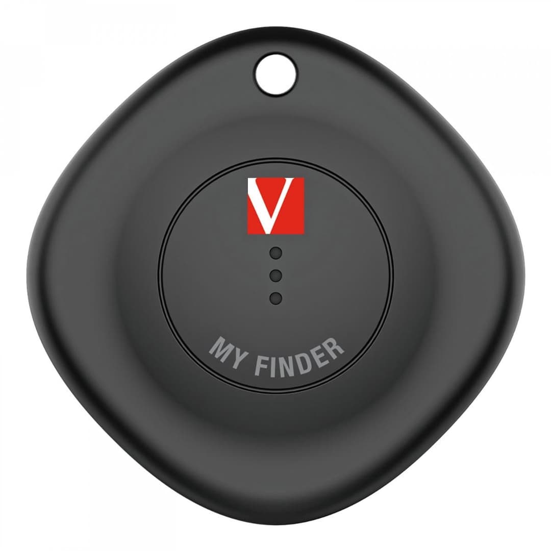 Verbatim My Finder Bluetooth Item Tracker  Works with Apple Find My  Black - Image 1