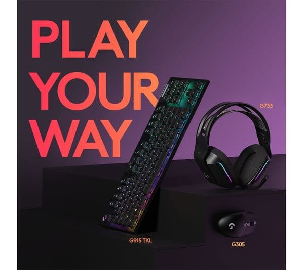 Logitech G305 LIGHTSPEED Wireless Gaming Mouse - Black - Image 9