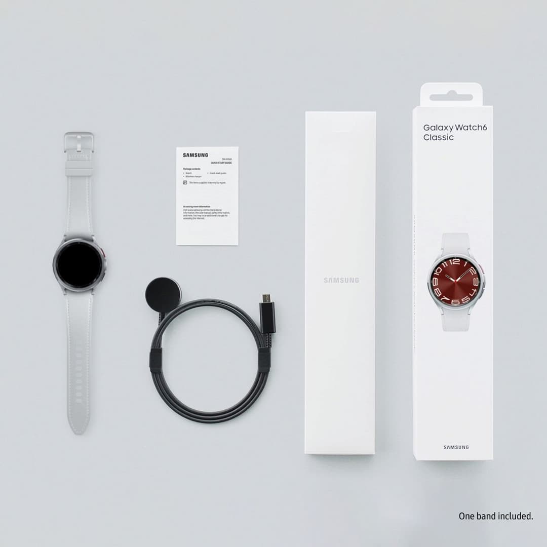 Samsung Galaxy Watch6 Classic 43mm Smart Watch - Silver - Image 8