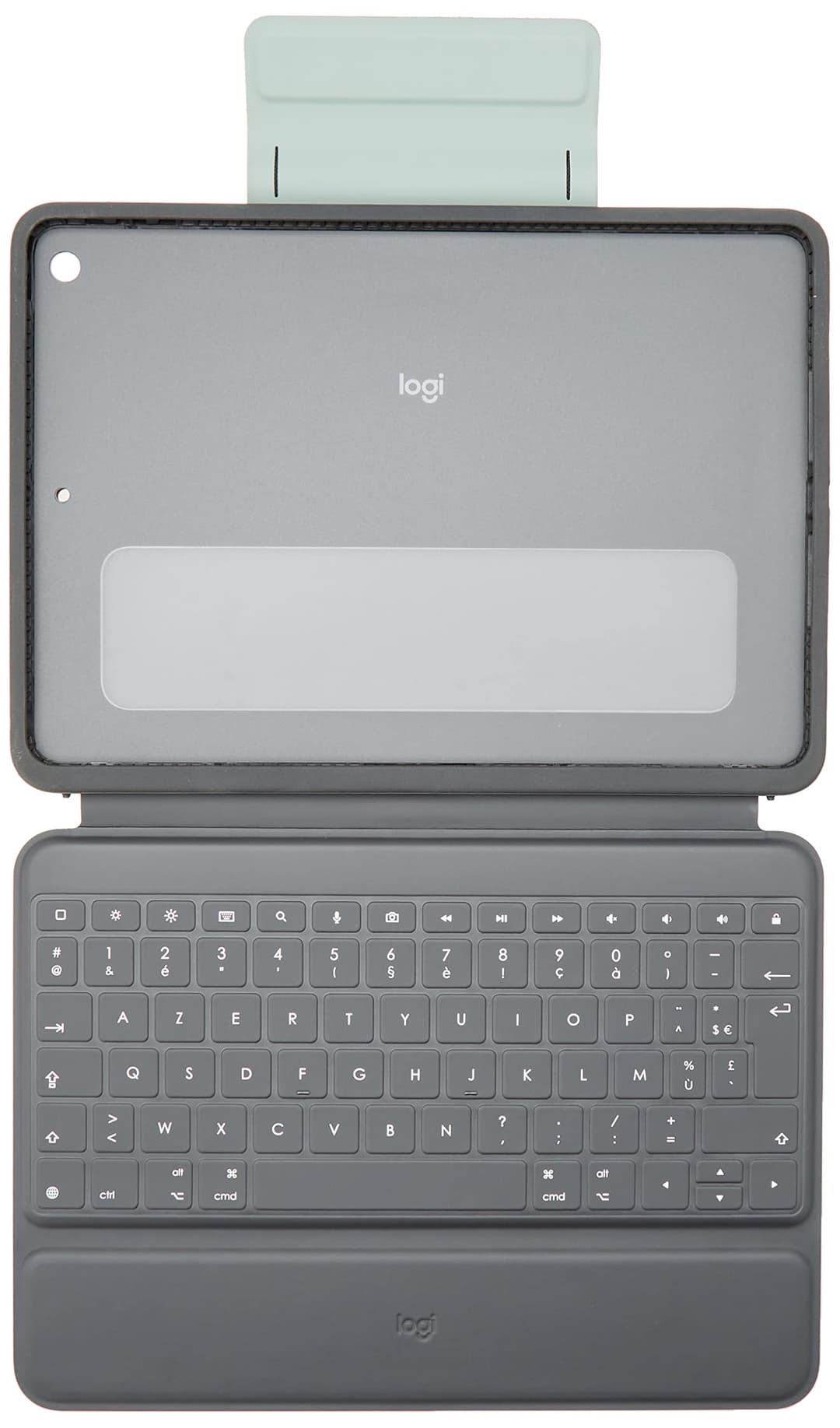 Logitech Rugged Folio iPad Case - Grey - Image 5