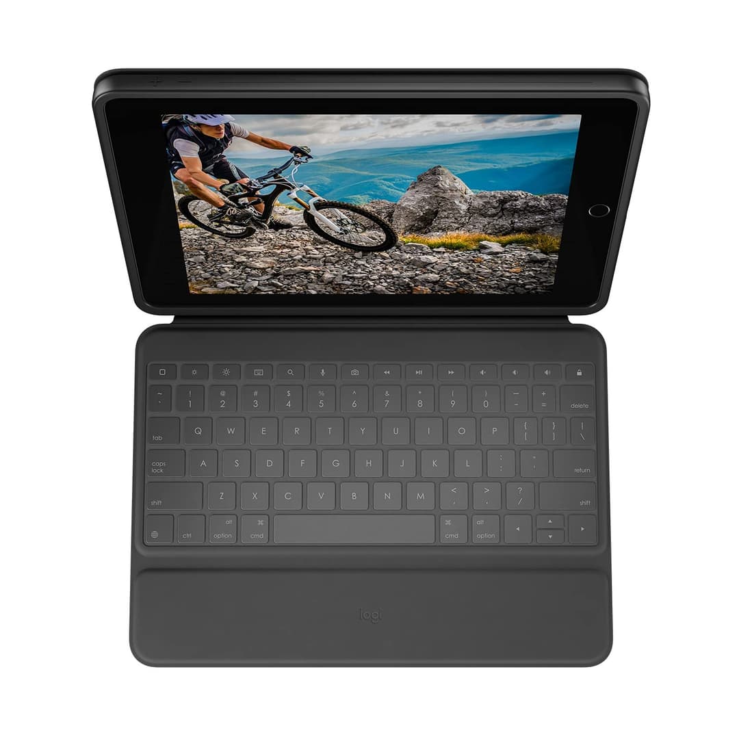 Logitech Rugged Folio iPad Case - Grey - Image 6