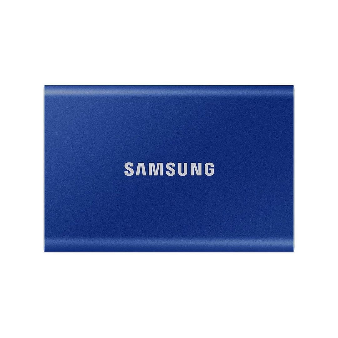 Samsung T7 Portable SSD USB 3.2 Gen 2 1TB - Blue - Image 1