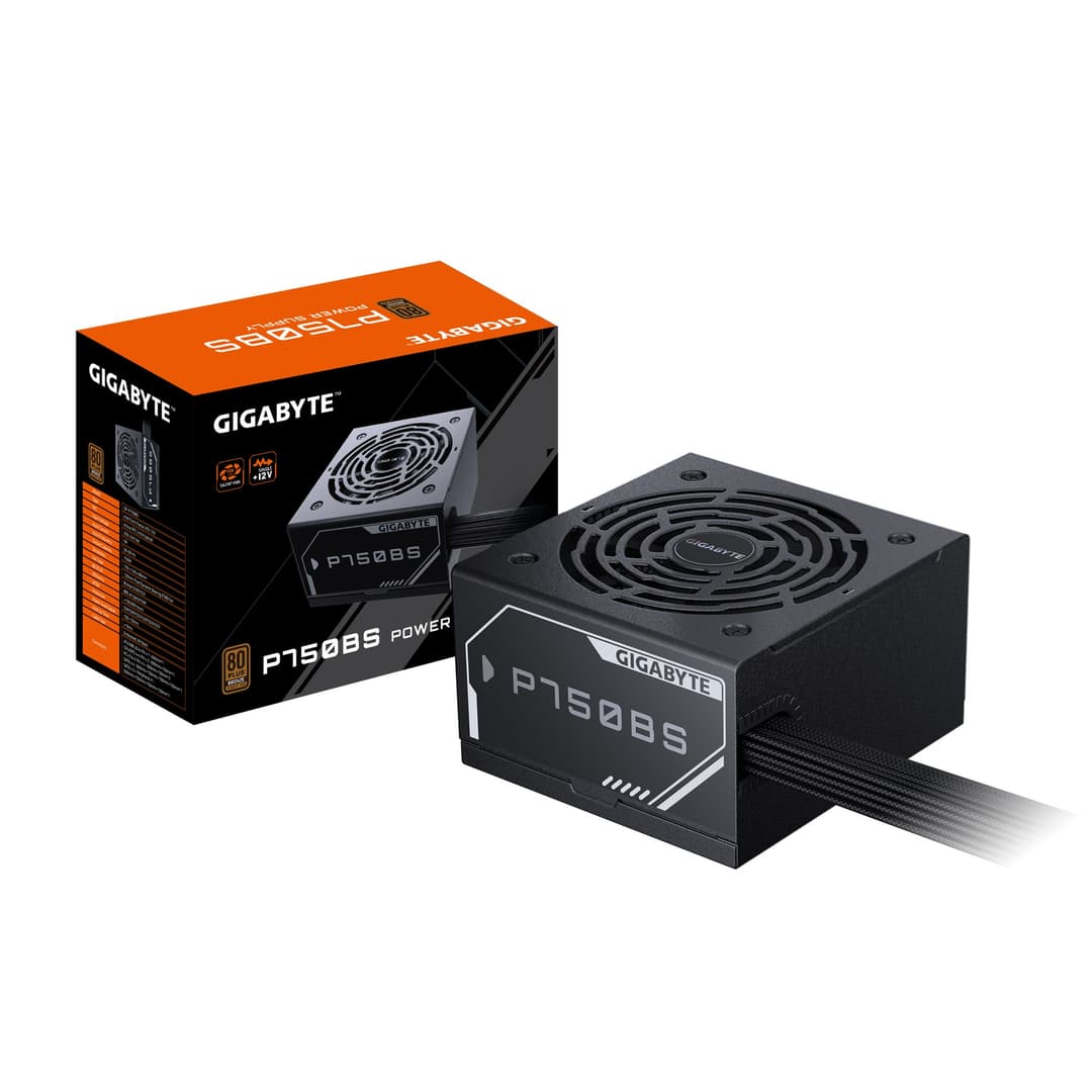 Gigabyte P750BS 750W ATX 80 Plus Bronze PSU Power Supply - Image 1