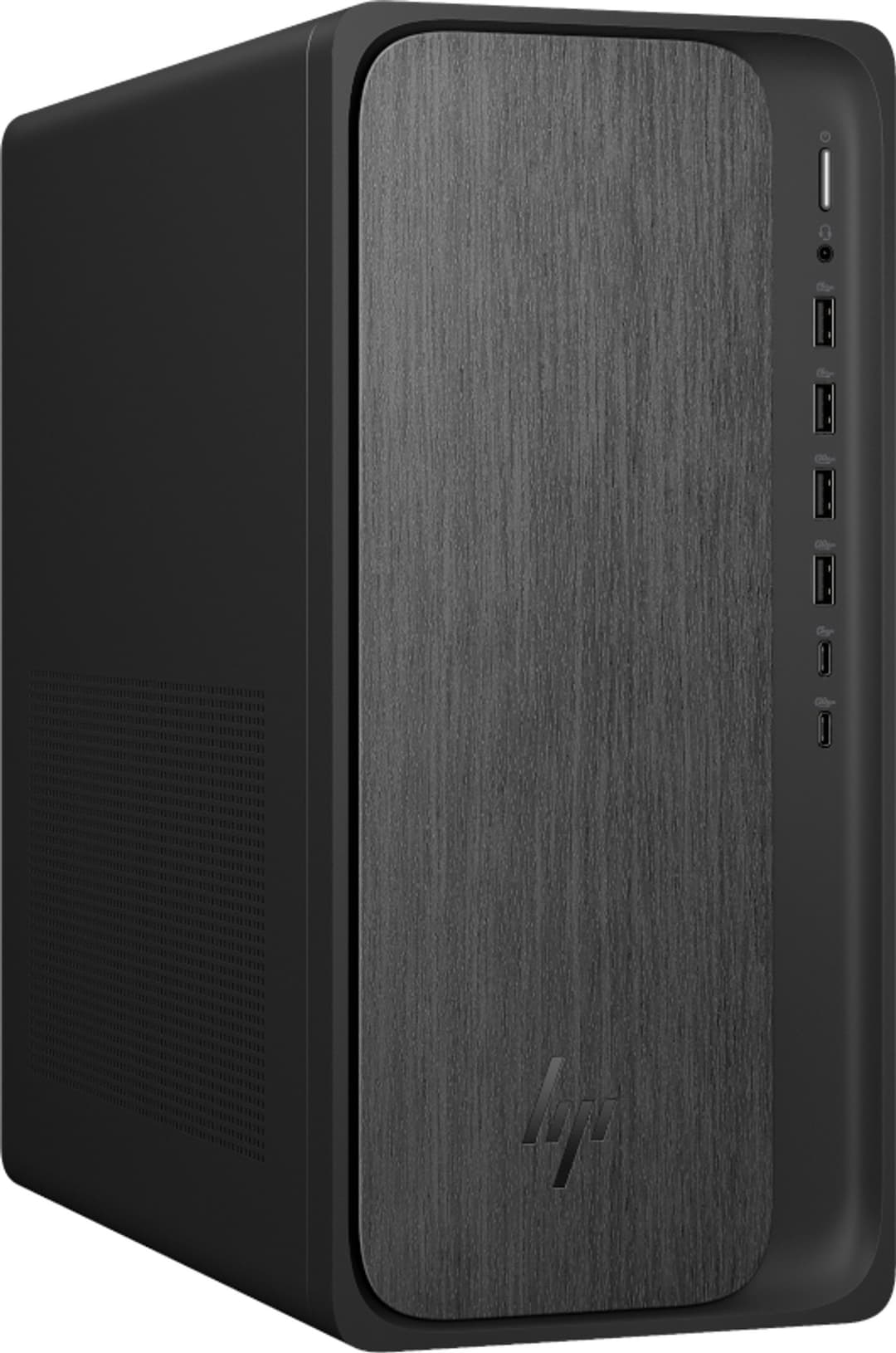 HP OmniDesk M02-0005na Desktop PC AMD Ryzen 5 8500G 8GB 1TB SSD Windows 11 Home - Black - Image 2
