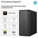 HP OmniDesk M02-0005na Desktop PC AMD Ryzen 5 8500G 8GB 1TB SSD Windows 11 Home - Black thumbnail 4