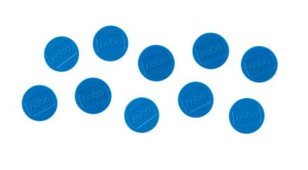 Nobo Magnetic Whiteboard Magnets 10 pack 38mm Coloured Magnets - Image 4