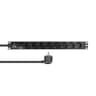 19" Rack mount power strip,