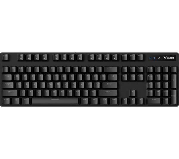 Rapoo V500PRO 2.4GHz Wireless Mechanical Gaming Keyboard Black - Full Size - Image 1