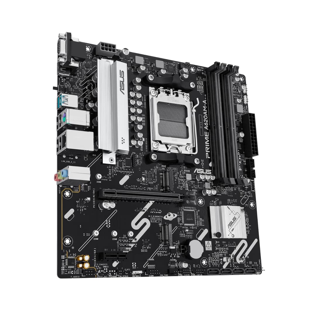 ASUS PRIME A620AM-A-CSM AMD A620A micro ATX AM5 Motherboard - Image 4