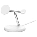 Belkin BoostCharge Pro 3-in-1 Magnetic Wireless Charging Stand with Qi2 15W - White thumbnail 4