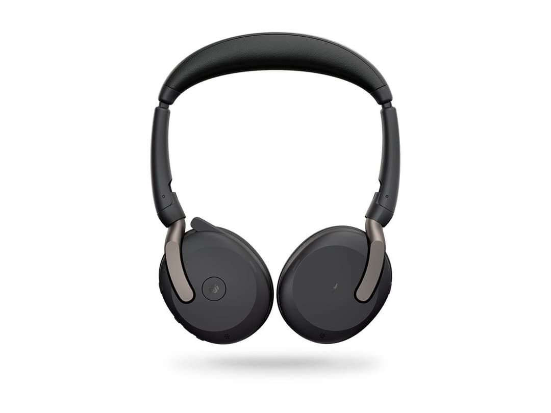 Jabra Evolve2 65 Flex MS Stereo Wireless Headset - Black - USB-A - Image 1