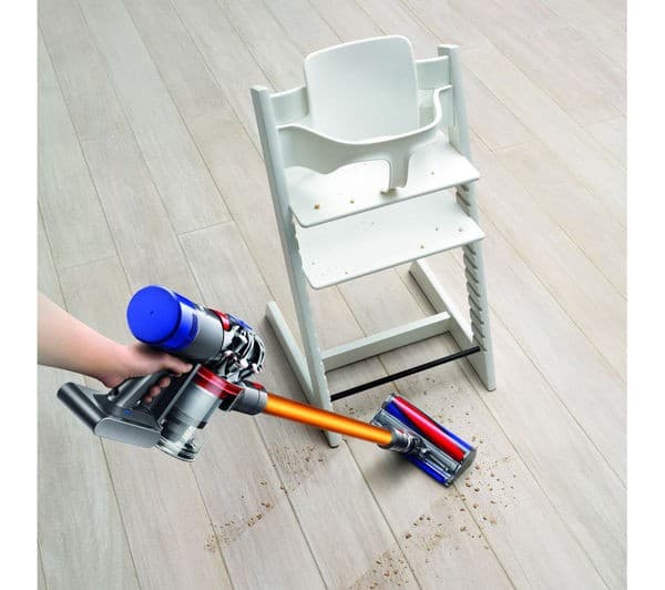 DYSON V8 Absolute Cordless Bagless Vacuum Cleaner - Nickel & Iron - Image 7